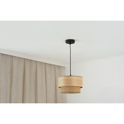Brilagi - Lustr na lanku MONTANA BOHO 1xE27/15W/230V pr. 25 cm hnědá/černá