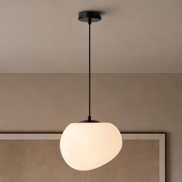 BRILAGI - Lustr na lanku PEBBLES 1xE27/40W/230V pr. 25 cm černá