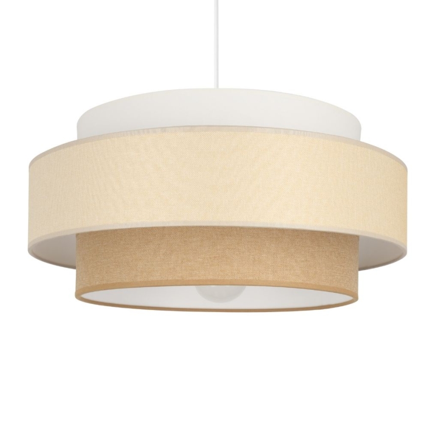 Brilagi - Lustr na lanku RESNA 1xE27/60W/230V pr. 40 cm krémová/béžová