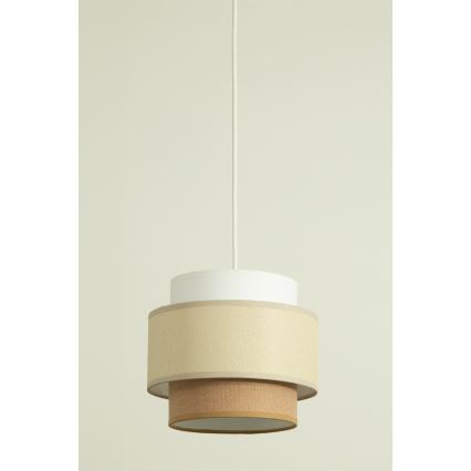 Brilagi - Lustr na lanku RESNA 2xE27/60W/230V pr. 30 cm krémová/béžová