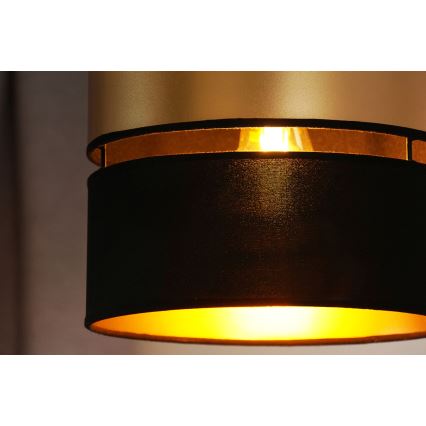 Brilagi - Lustr na lanku ROYAL 1xE27/15W/230V pr. 25 cm černá/zlatá