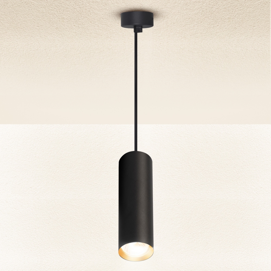 Brilagi - Lustr na lanku SELE 1xGU10/30W/230V černá/zlatá