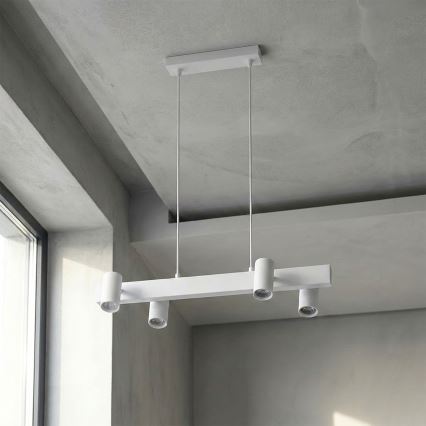 Brilagi - Lustr na lanku SELE 4xGU10/30W/230V bílá