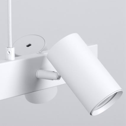 Brilagi - Lustr na lanku SELE 4xGU10/30W/230V bílá