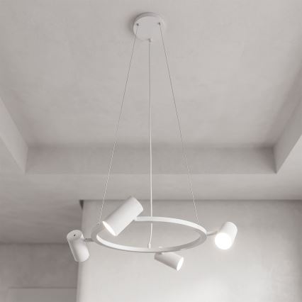 BRILAGI - Lustr na lanku SELE 4xGU10/30W/230V bílá