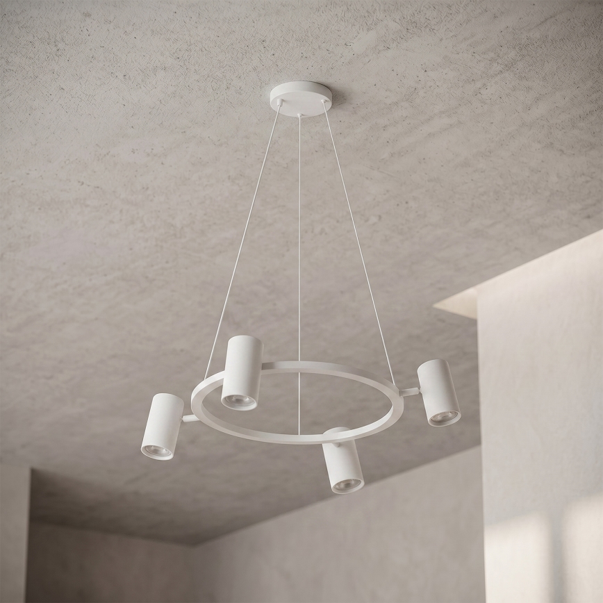 BRILAGI - Lustr na lanku SELE 4xGU10/30W/230V bílá