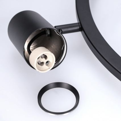 BRILAGI - Lustr na lanku SELE 4xGU10/30W/230V černá