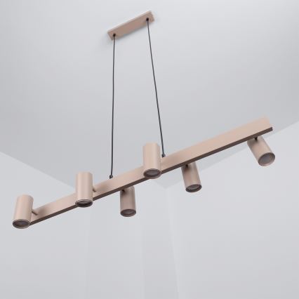 Brilagi - Lustr na lanku SELE 6xGU10/30W/230V béžová