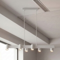 Brilagi - Lustr na lanku SELE 6xGU10/30W/230V bílá