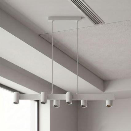 Brilagi - Lustr na lanku SELE 6xGU10/30W/230V bílá