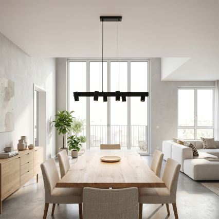 Brilagi - Lustr na lanku SELE 6xGU10/30W/230V černá