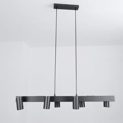 Brilagi - Lustr na lanku SELE 6xGU10/30W/230V černá