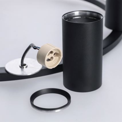 BRILAGI - Lustr na lanku SELE 6xGU10/30W/230V černá