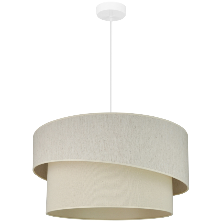 Brilagi - Lustr na lanku SHINE 1xE27/15W/230V pr. 50 cm krémová