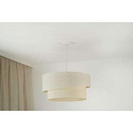Brilagi - Lustr na lanku SHINE 1xE27/15W/230V pr. 50 cm krémová