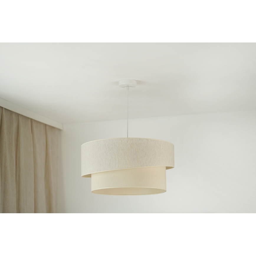 Brilagi - Lustr na lanku SHINE 1xE27/15W/230V pr. 50 cm krémová