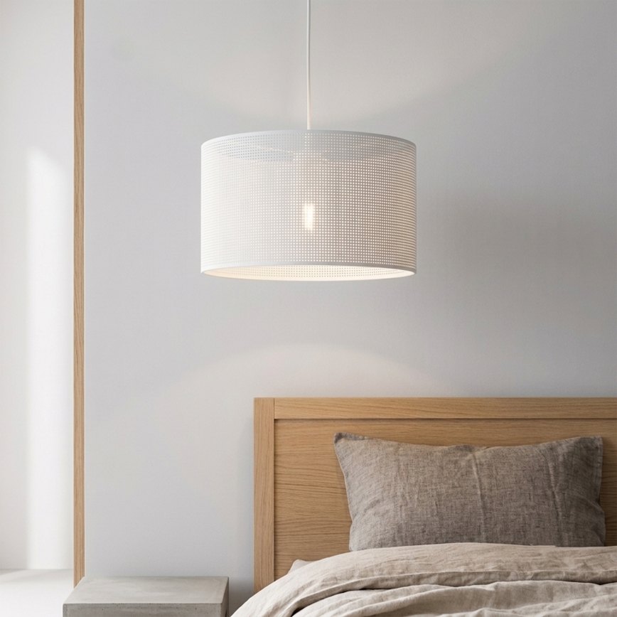 Brilagi - Lustr na lanku SIRIJA MODERN 1xE27/60W/230V pr. 35 cm bílá