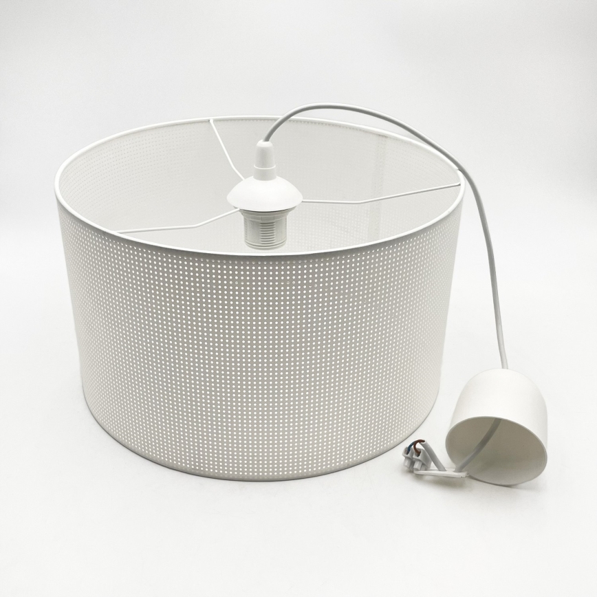 Brilagi - Lustr na lanku SIRIJA MODERN 1xE27/60W/230V pr. 35 cm bílá