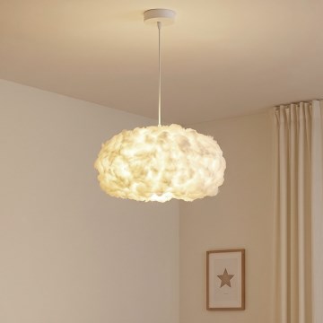 Brilagi - Lustr na lanku SOLEAIR 1xE27/60W/230V pr. 45 cm bílá