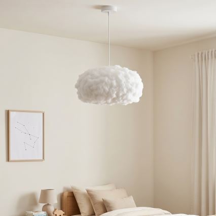 Brilagi - Lustr na lanku SOLEAIR 1xE27/60W/230V pr. 45 cm bílá
