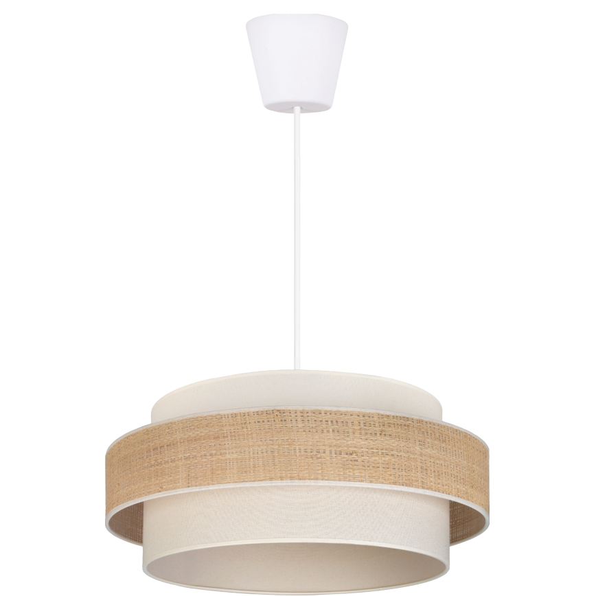 Brilagi - Lustr na lanku SPACE 1xE27/60W/230V pr. 40 cm béžová/krémová