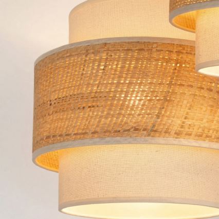 Brilagi - Lustr na lanku SPACE 3xE27/60W/230V pr. 40 cm béžová/krémová