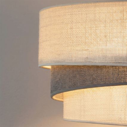 Brilagi - Lustr na lanku TRIO 1xE27/60W/230V pr. 40 cm krémová/šedá