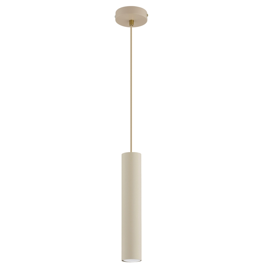 Brilagi - Lustr na lanku TUBE 1xGU10/15W/230V béžová/zlatá