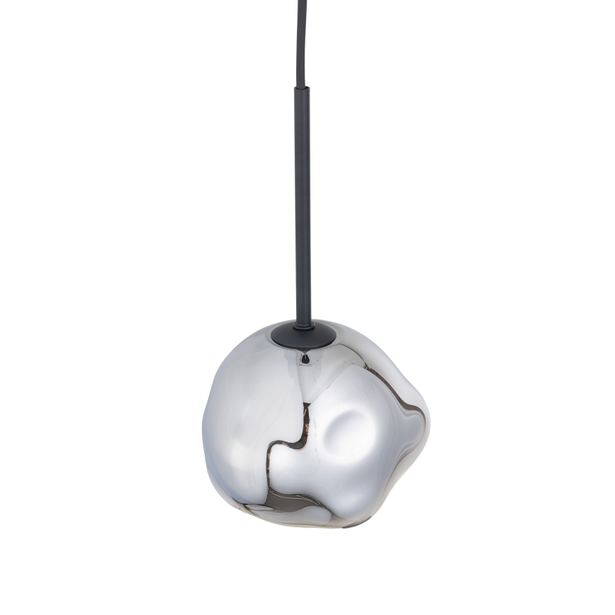 Brilagi - Lustr na lanku VULCANO 1xG9/8W/230V pr. 15 cm černá/kouřová černá