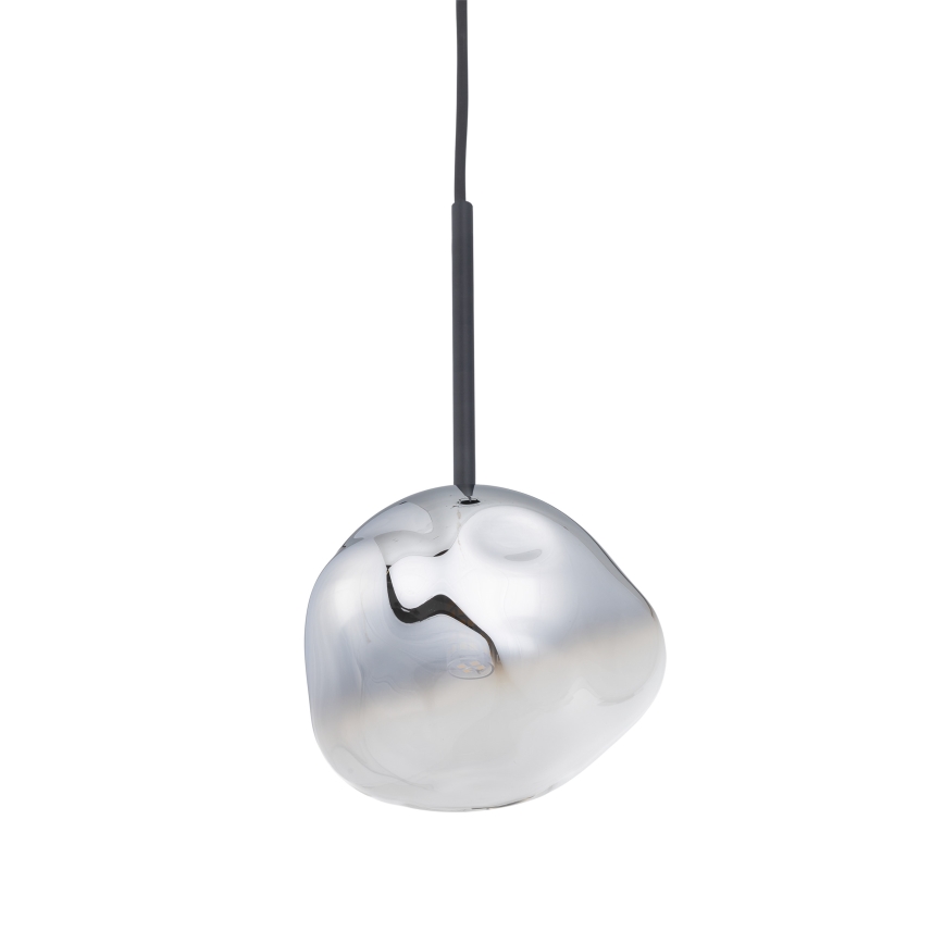 Brilagi - Lustr na lanku VULCANO 1xG9/8W/230V pr. 15 cm černá/kouřová černá