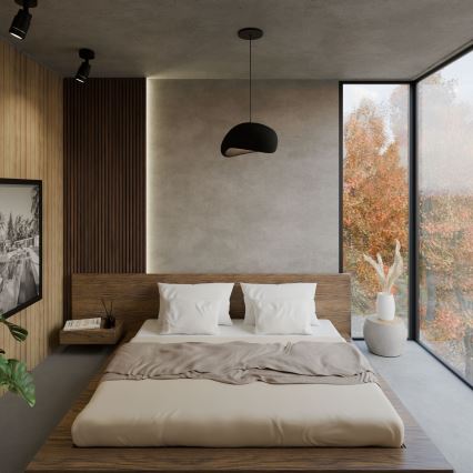 Brilagi - Lustr na lanku WABI SABI 1xE27/40W/230V černá