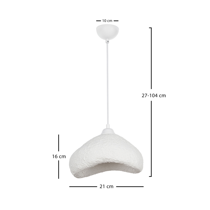Brilagi - Lustr na lanku WABI SABI 1xE27/40W/230V pr. 30 cm bílá