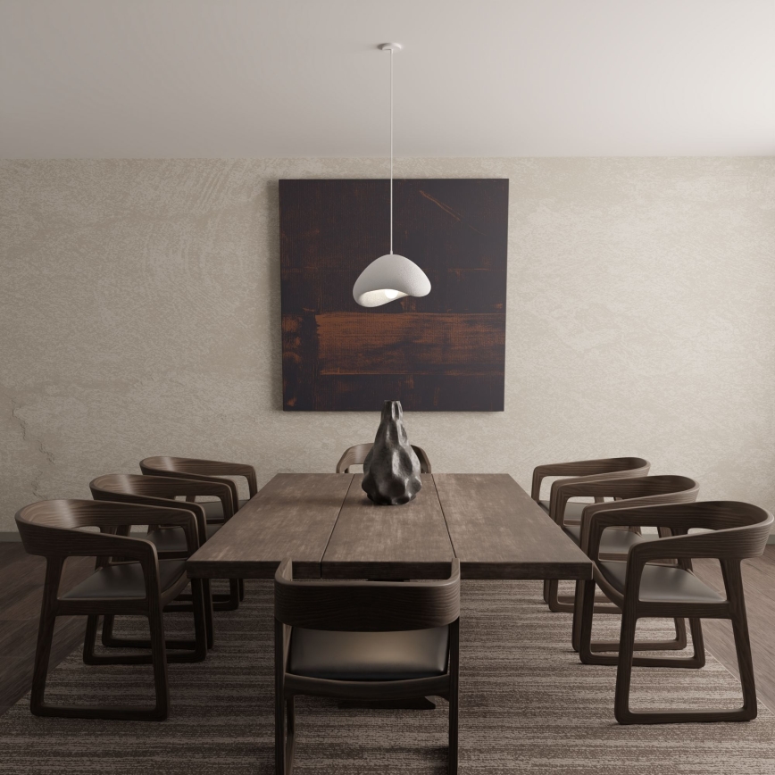 Brilagi - Lustr na lanku WABI SABI 1xE27/40W/230V pr. 33 cm bílá