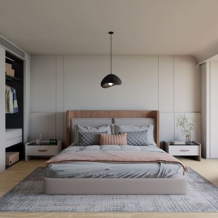 Brilagi - Lustr na lanku WABI SABI 1xE27/40W/230V pr. 33 cm černá