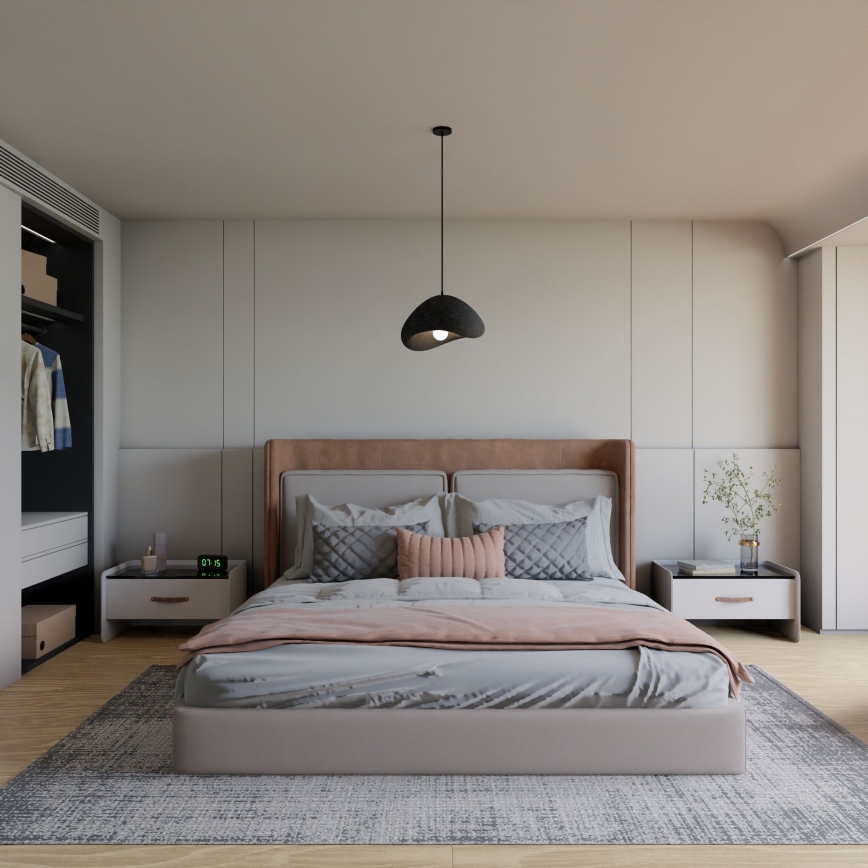 Brilagi - Lustr na lanku WABI SABI 1xE27/40W/230V pr. 33 cm černá