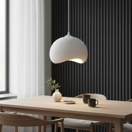 Brilagi - Lustr na lanku WABI SABI 1xE27/40W/230V pr. 34 cm bílá