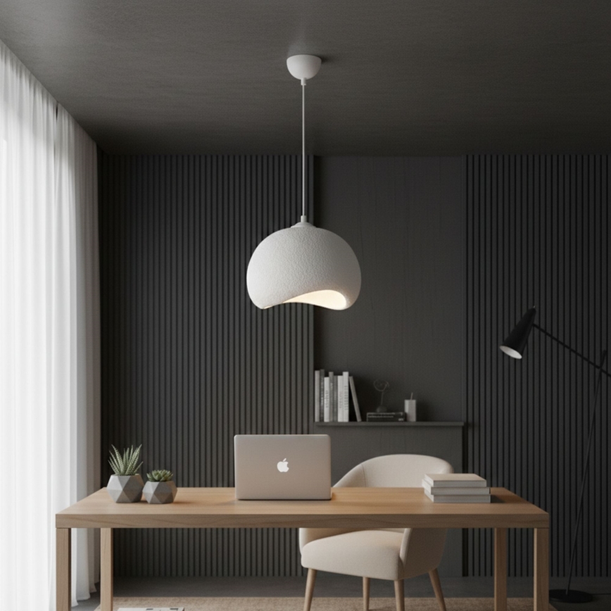 Brilagi - Lustr na lanku WABI SABI 1xE27/40W/230V pr. 34 cm bílá