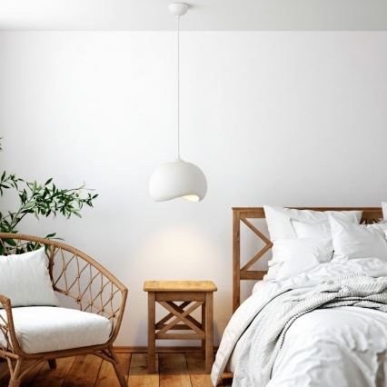 Brilagi - Lustr na lanku WABI SABI 1xE27/40W/230V pr. 34 cm bílá