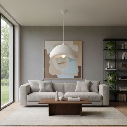 Brilagi - Lustr na lanku WABI SABI 1xE27/40W/230V pr. 42 cm bílá