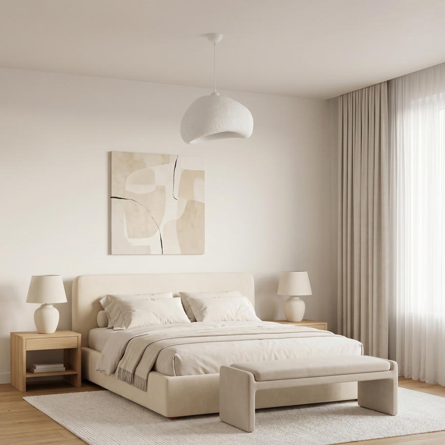 Brilagi - Lustr na lanku WABI SABI 1xE27/40W/230V pr. 42 cm bílá