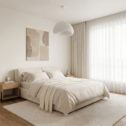 Brilagi - Lustr na lanku WABI SABI 1xE27/40W/230V pr. 50 cm bílá