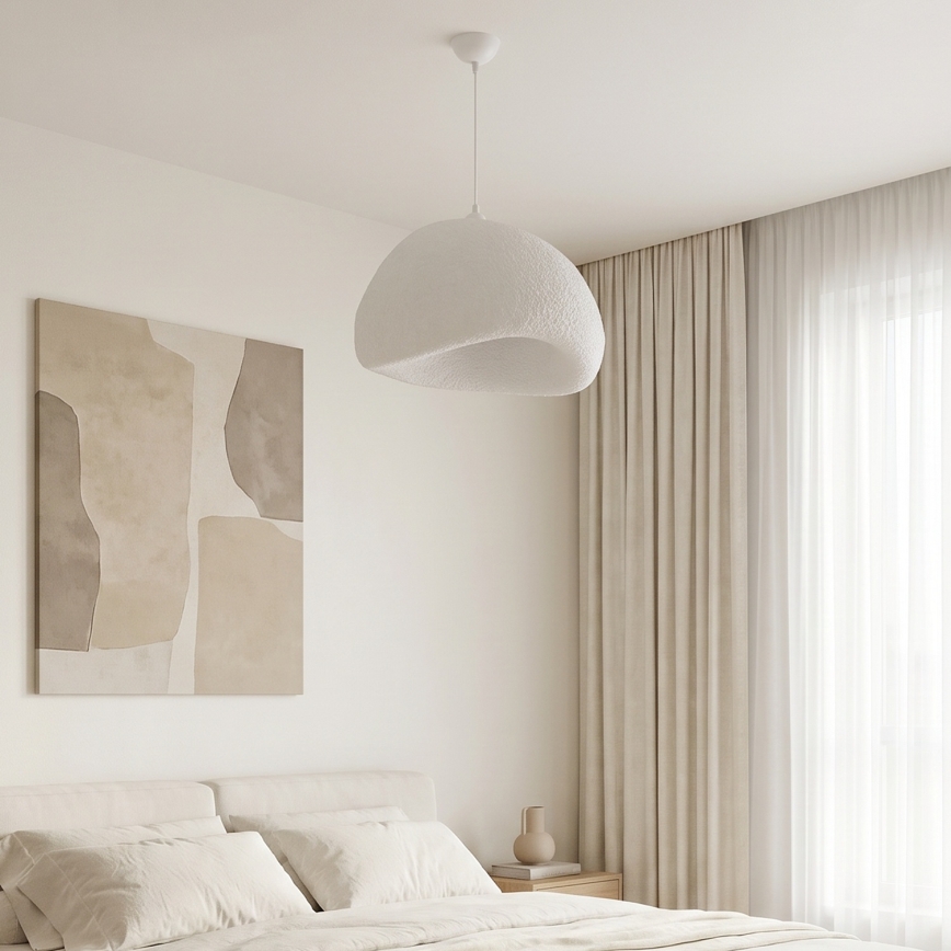Brilagi - Lustr na lanku WABI SABI 1xE27/40W/230V pr. 50 cm bílá