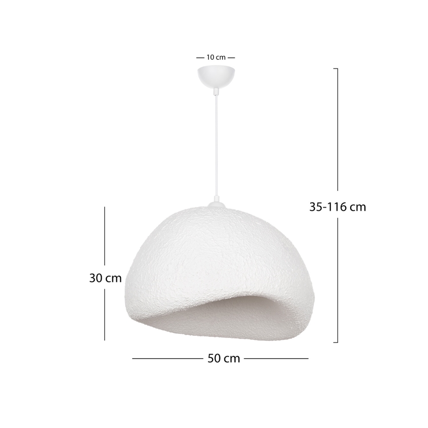 Brilagi - Lustr na lanku WABI SABI 1xE27/40W/230V pr. 50 cm bílá