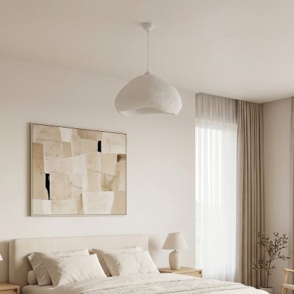 Brilagi - Lustr na lanku WABI SABI 1xE27/40W/230V pr. 50 cm bílá