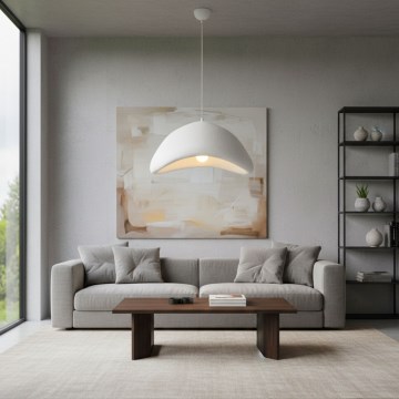 Brilagi - Lustr na lanku WABI SABI 1xE27/40W/230V pr. 52 cm bílá