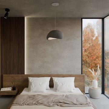 Brilagi - Lustr na lanku WABI SABI 1xE27/40W/230V šedá