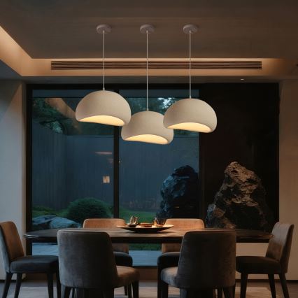 BRILAGI - Lustr na lanku WABI SABI 1xE27/60W/230V pr. 40 cm bílá