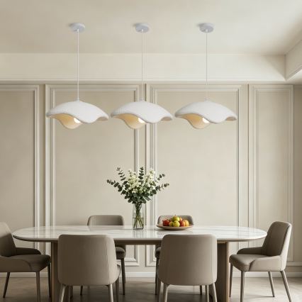 BRILAGI - Lustr na lanku WABI SABI 1xE27/60W/230V pr. 40 cm bílá