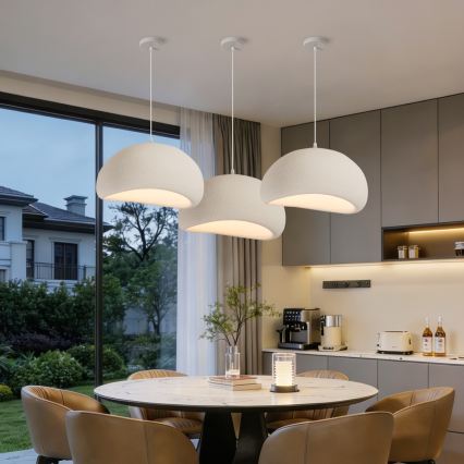 BRILAGI - Lustr na lanku WABI SABI 1xE27/60W/230V pr. 50 cm bílá