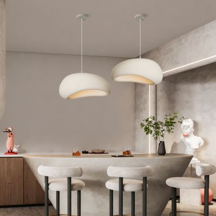BRILAGI - Lustr na lanku WABI SABI 1xE27/60W/230V pr. 50 cm bílá
